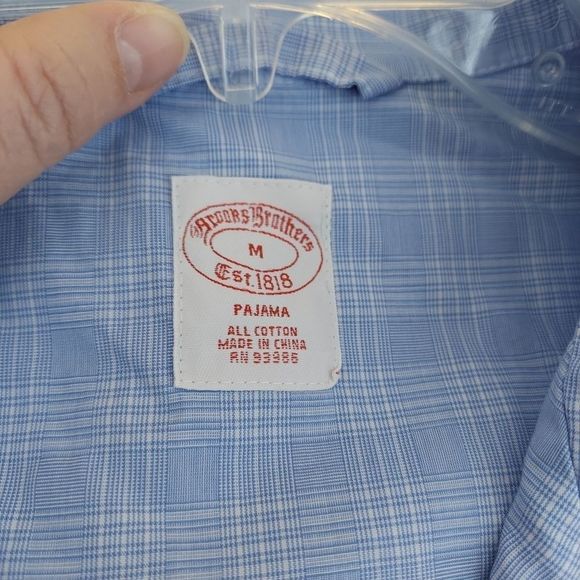 🐑 Brooks Brothers PJ shirt - Picture 3 of 9